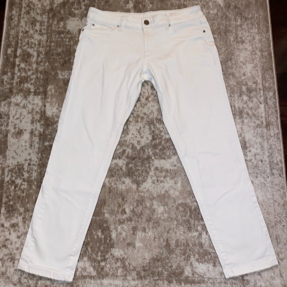 White Riley Boyfriend Jeans